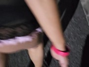 Watch my BBW ass walk away in heels 1/16