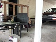 another non-nude upload me and Roxy spring cleaning 4/16