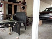 another non-nude upload me and Roxy spring cleaning 6/16