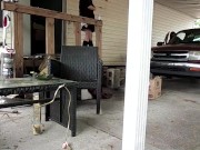 another non-nude upload me and Roxy spring cleaning 7/16