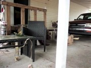 another non-nude upload me and Roxy spring cleaning 9/16