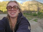 Tits out in Desert… Nude Travel Vlog!! w Masturbating 12/16