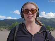 Tits out in Desert… Nude Travel Vlog!! w Masturbating 8/16