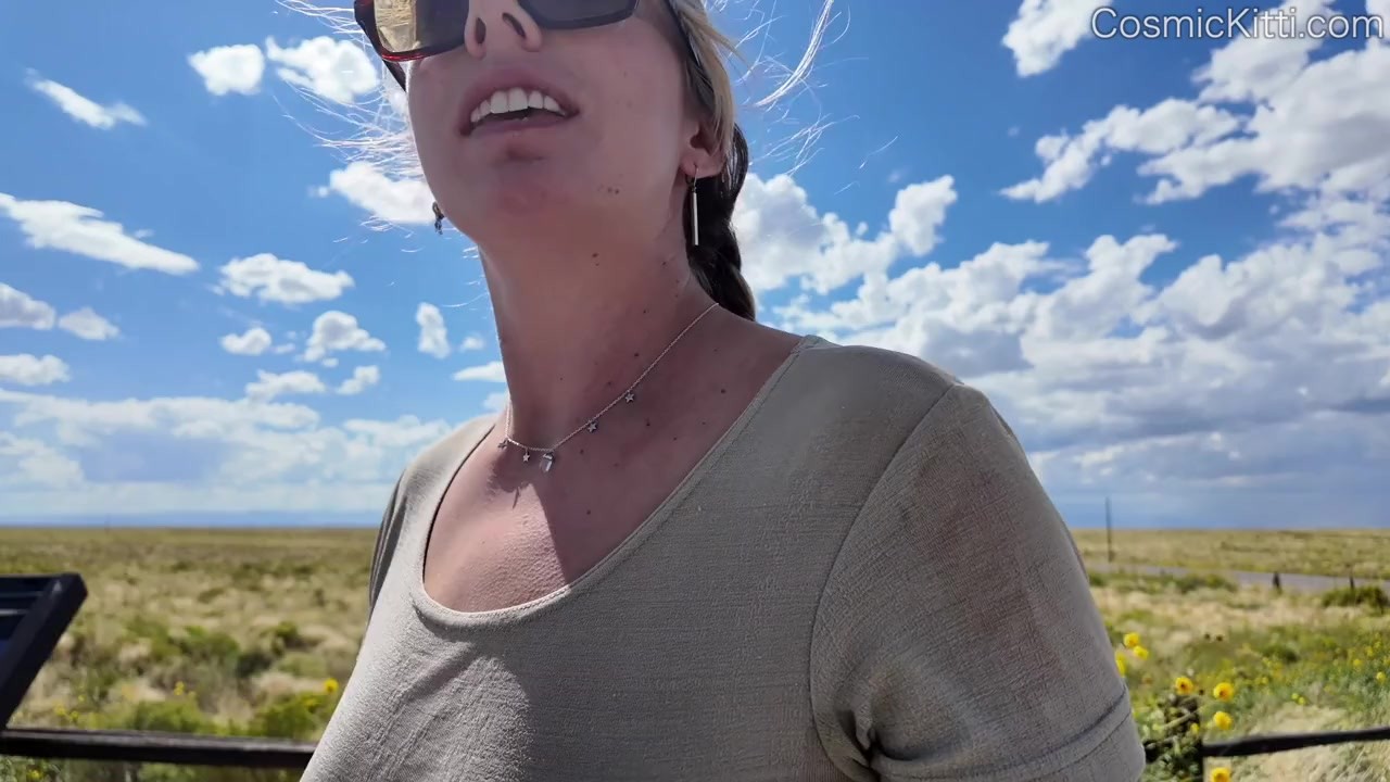 Tits out in Desert… Nude Travel Vlog!! w Masturbating - 無料セックスビデオ - RedTube