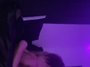 light skin shows off riding skills 4/16