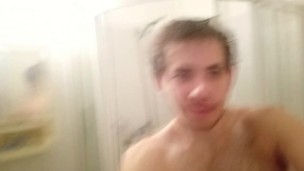 Gergely Molnar - Nude man under the shower