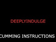 INSTRUCTIONAL ASMR FOR YOUR GUIDED PLEASURE (AUDIO FOR WOMEN) CUM CHALLENGE 10/16