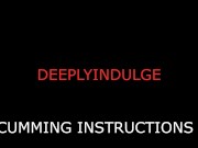 INSTRUCTIONAL ASMR FOR YOUR GUIDED PLEASURE (AUDIO FOR WOMEN) CUM CHALLENGE 11/16