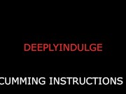 INSTRUCTIONAL ASMR FOR YOUR GUIDED PLEASURE (AUDIO FOR WOMEN) CUM CHALLENGE 2/16