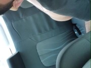 hot girl masturbates in front of uber driver. 9/16
