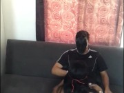 I ride my husband's cock and ask him to fill my pussy. 4/16