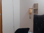 I suck my girlfriend's dildo and she gets horny.