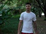 Outdoor sex with a big-titted stranger - Danner Mendez & Naty Delgado 2/16