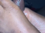 Edging me with toes I wanted to cum so bad 2/16