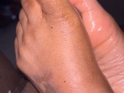 Edging me with toes I wanted to cum so bad 5/16