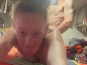 Pounding my sexy wife from behind 2/16