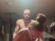 Pounding my sexy wife from behind 5/16