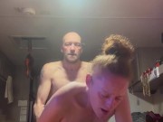 Pounding my sexy wife from behind 7/16