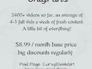 Pussy play solo orgasms compilation 1/16