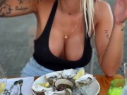 Tall Blonde Babe Cameron Cohen Shows Her Skills