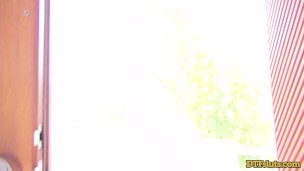 DTFsluts - Couch sex with amateur slut Anna Morna