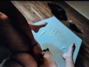 Fingering her, until she squirts like a fountain! 16/16