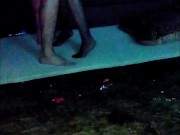 Waking up at a SWINGERS' PARTY and watching my WIFE move with a BIG guy on the ground 1/16