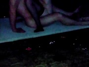 Waking up at a SWINGERS' PARTY and watching my WIFE move with a BIG guy on the ground 14/16