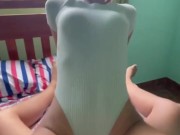 minha namorada  magrinha com aparelho em mim 7/16