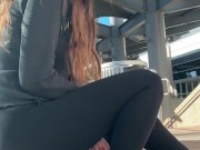 Finding A Spot At The Mall To Cum Hard | Public Orgasm | Outdoors 14/16