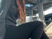 Finding A Spot At The Mall To Cum Hard | Public Orgasm | Outdoors 5/16