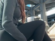 Finding A Spot At The Mall To Cum Hard | Public Orgasm | Outdoors 6/16