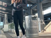 Finding A Spot At The Mall To Cum Hard | Public Orgasm | Outdoors 8/16