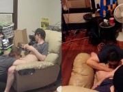 Heather Kane Milks Noob in Ski Goggles 1/16