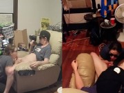 Heather Kane Milks Noob in Ski Goggles 2/16