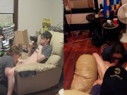 Heather Kane Milks Noob in Ski Goggles 7/16