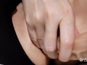 OPEN MY BIG PUSSY HOLE AND FUCK HER WITH A LONG DILDO ,close up view 15/16