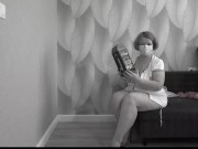 Mature BBW MILF tries on a nurse uniform. 10/16