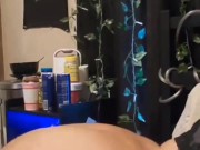 I scream for daddy to keep fucking me harder