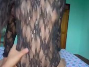 minha namorada  magrinha com aparelho pulando em cima de mim 2/16