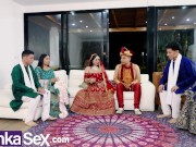 Hindu Wedding Chudai Ends In Orgy 2/16