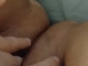 Amateur fat pussy thick thigh masturbation 1/16