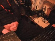 Hides in Garage to Stroke & Shoot Load W/Ball Ring 13/16