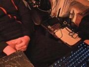 Hides in Garage to Stroke & Shoot Load W/Ball Ring 14/16