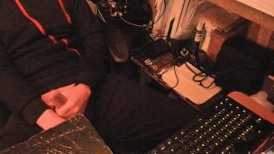 Hides in Garage to Stroke & Shoot Load W/Ball Ring