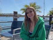 BJRAW - Laney Grey loves doing what she does best - Sucking cock and taking a cumload in her face! 2/16