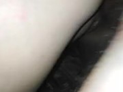 Horny girlfriend gets hard I wildly fill her with sperm