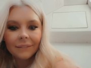 I was dared to go fuck myself with this vodka bottle on the plane so I did he licked it clean