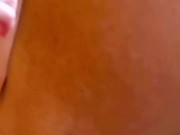 Hot blonde milf in a slutty schoolgirl costume touches her pussy and opens her legs wide 3/16