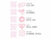 Ellie Moore passionately fucks and sucks cock, takes creampie in her tight pussy 16/16